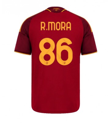 AS Roma Rodrigo Mora #86 Replika Hemmatröja 2026-27 Kortärmad
